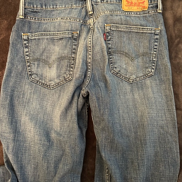 Vintage Levi's Light Blue Denim Jeans - Picture 7 of 8
